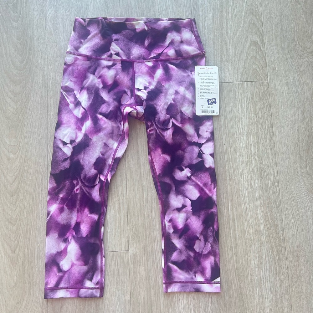 Lululemon Wunder Under Crop OG Luxtreme fabric